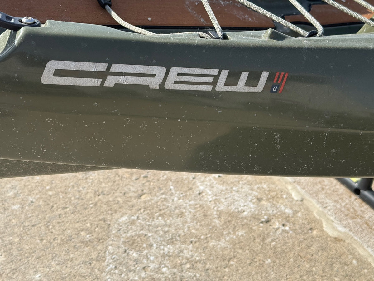 Crescent Crew III logo on hull