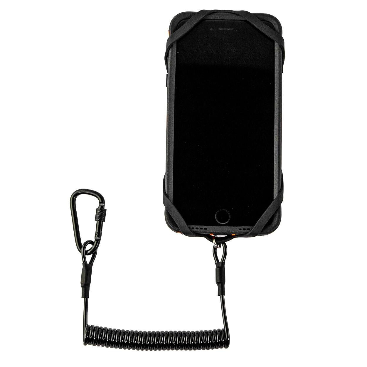 YakAttack Universal Smartphone Harness with Tether, Black