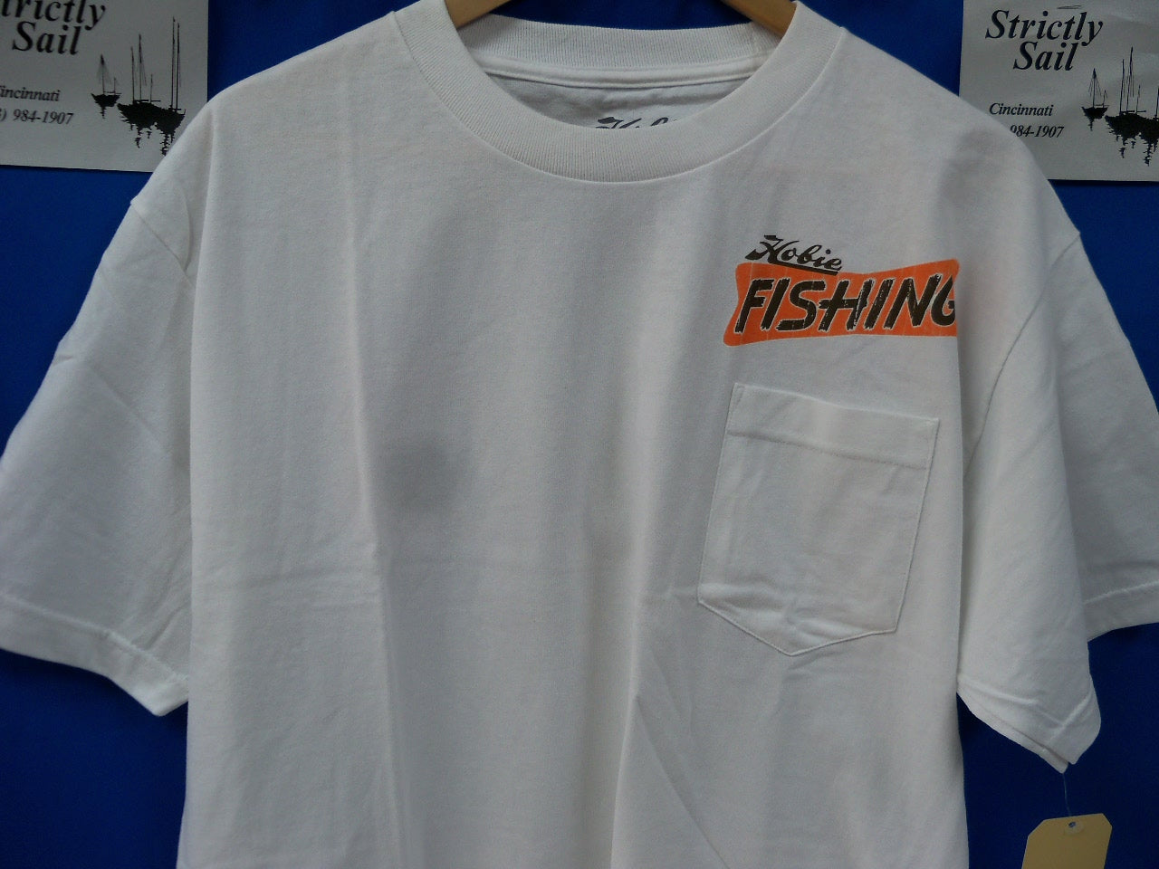 Hobie Fishing Coast-to-Coast Shirt, White, Large, Item #HTS059010AL