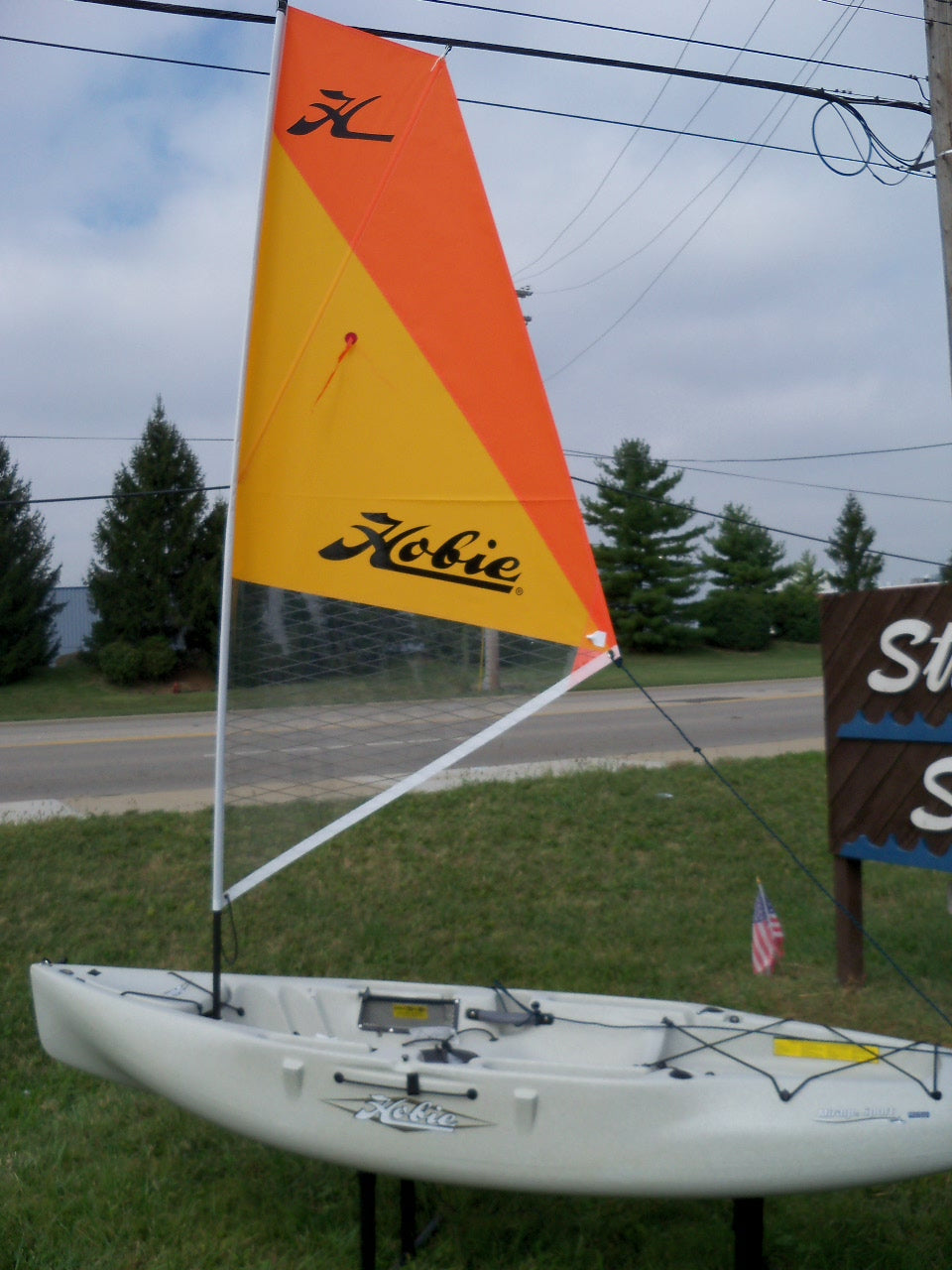 Hobie Kayak Sail Kit Papaya/Orange