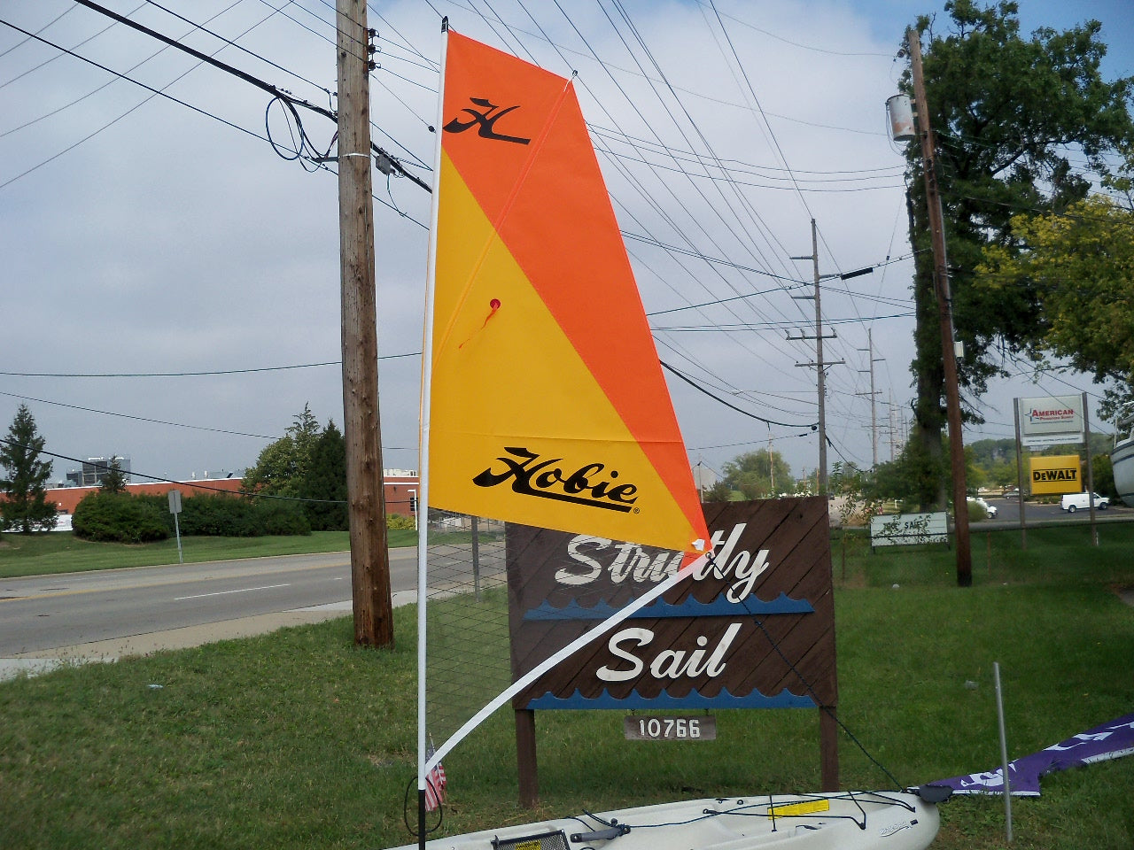 Hobie Kayak Sail Kit Papaya/Orange