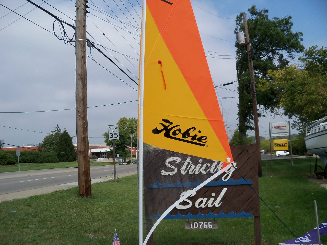 Hobie Kayak Sail Kit Papaya/Orange