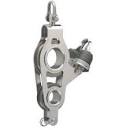 Garhauer Fiddle Block with Becket, Cam Cleat & Adjustable Shackle, Item #30-06US