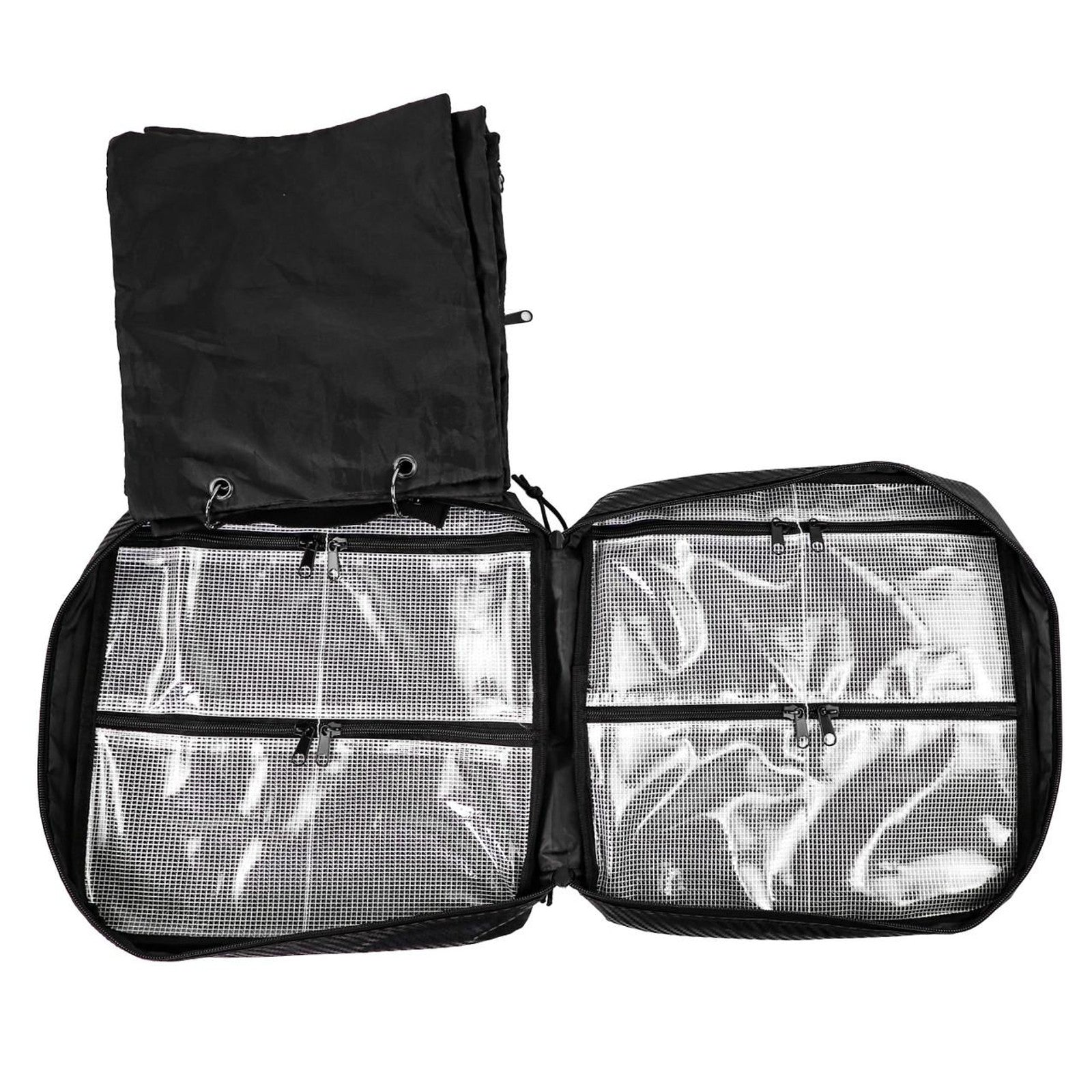 YakAttack 12" x 12” HD Tackle Wallet, Black Carbon