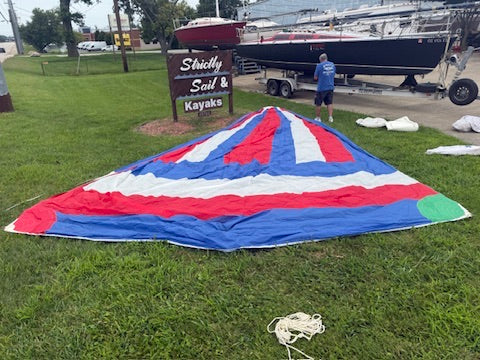 Used MPS Asymetrical Spinnaker off O'Day 25