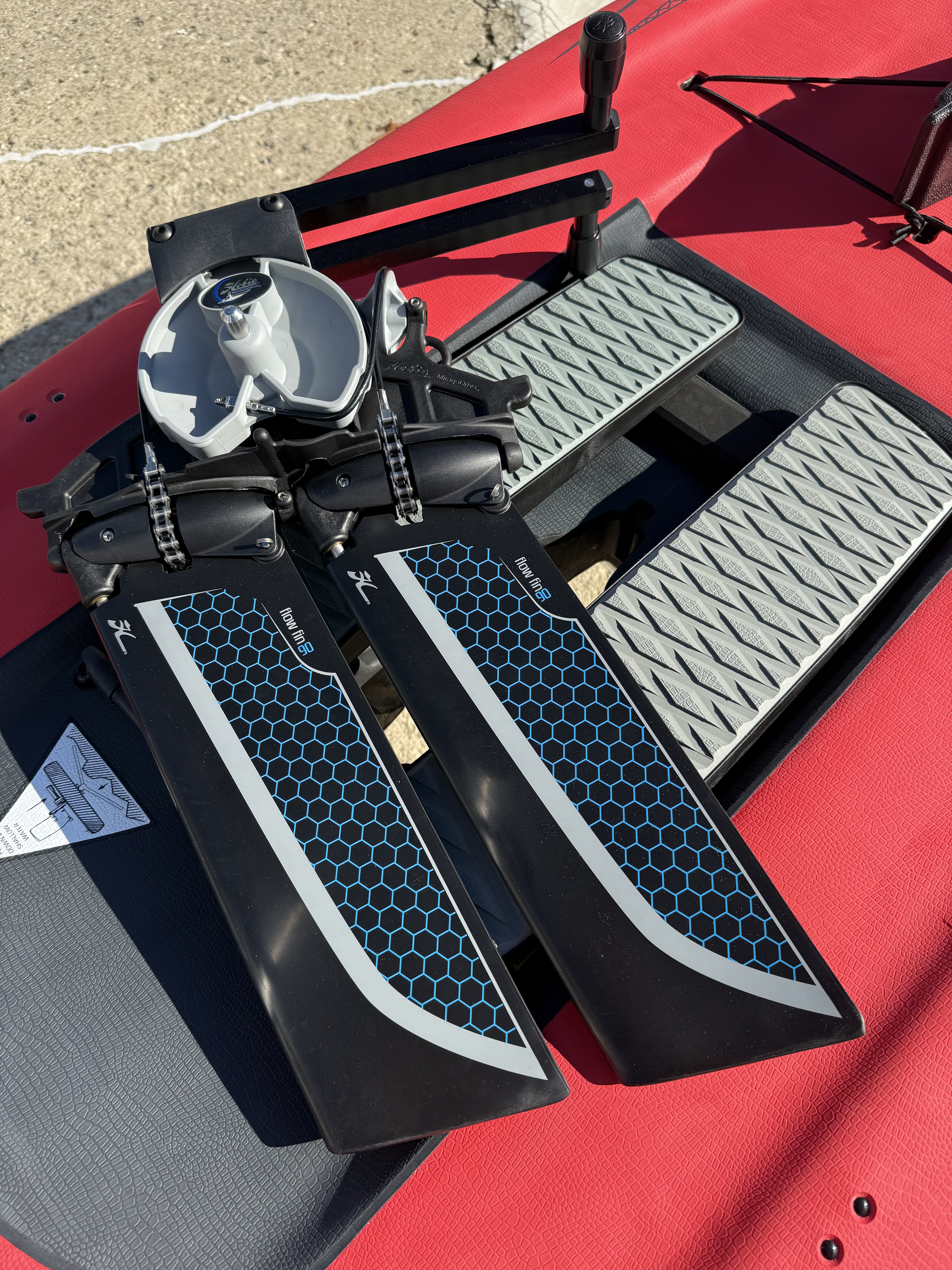 Hobie Mirage Eclipse Dura Red 10.5 New blem call for details