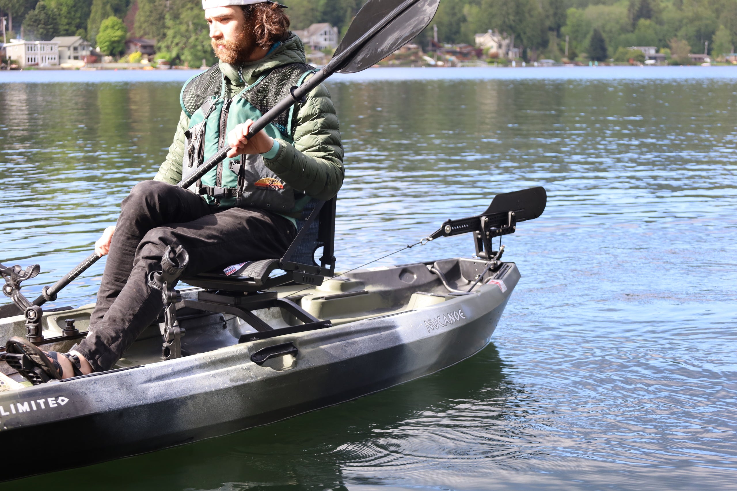 Nucanoe UNLIMITED QC Rudder System – Foot Steer #7216