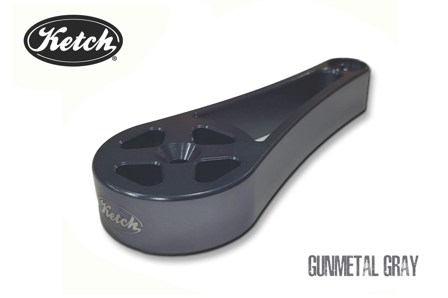 Ketch Anodized Aluminum PA Series Steering Handle