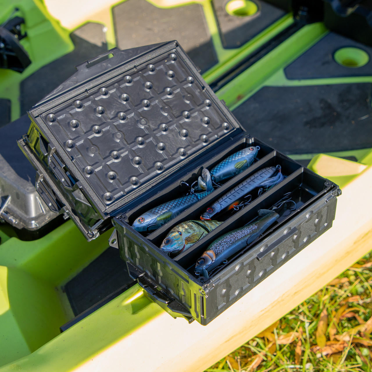 YakAttack TracPak Combo Kit, Track Mounbt, Handle and 3 trays-Poly Bag
