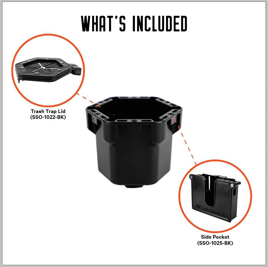YakAttack Trash Trap Cup Holder Pro