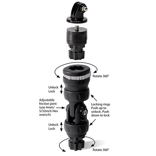 RailBlaza Camera Mount R-Lock