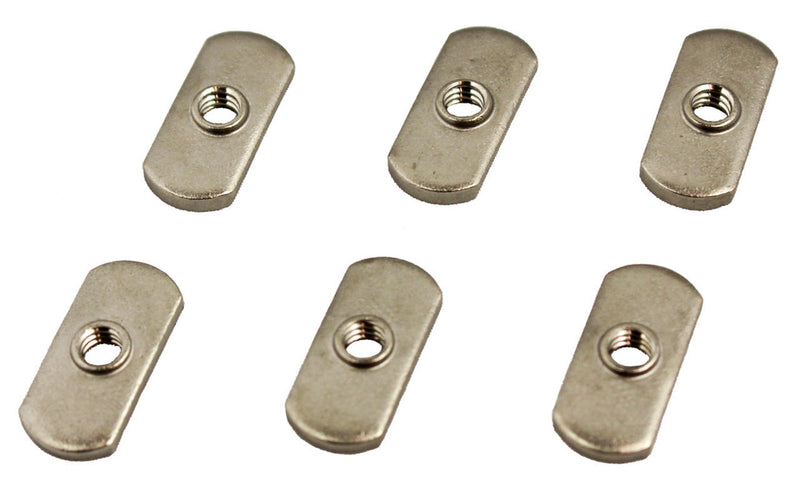 YakAttack 6-Pack Track Nut Kit