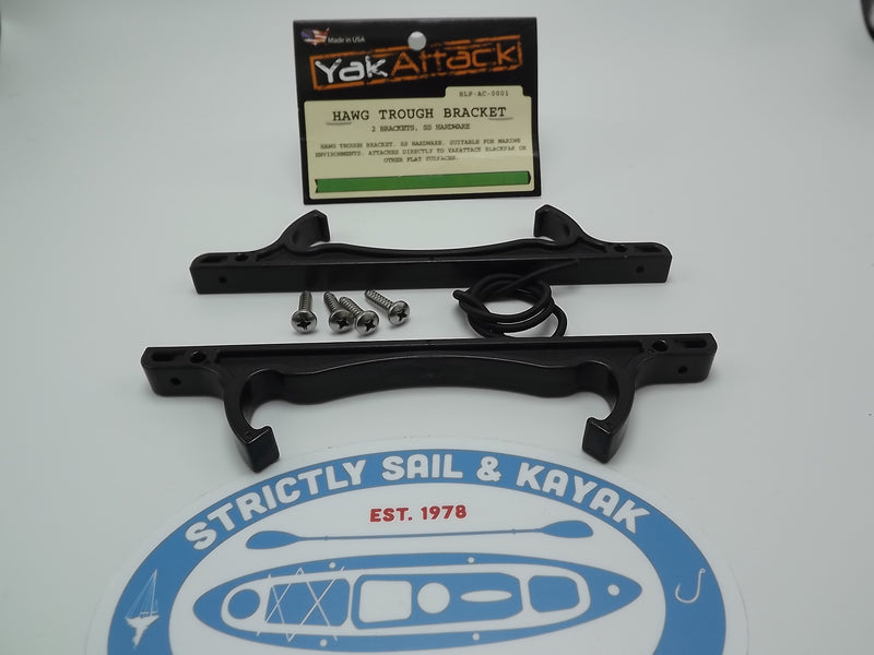 YakAttack Hawg Trough Bracket, 2 Brackets, SS Hardware