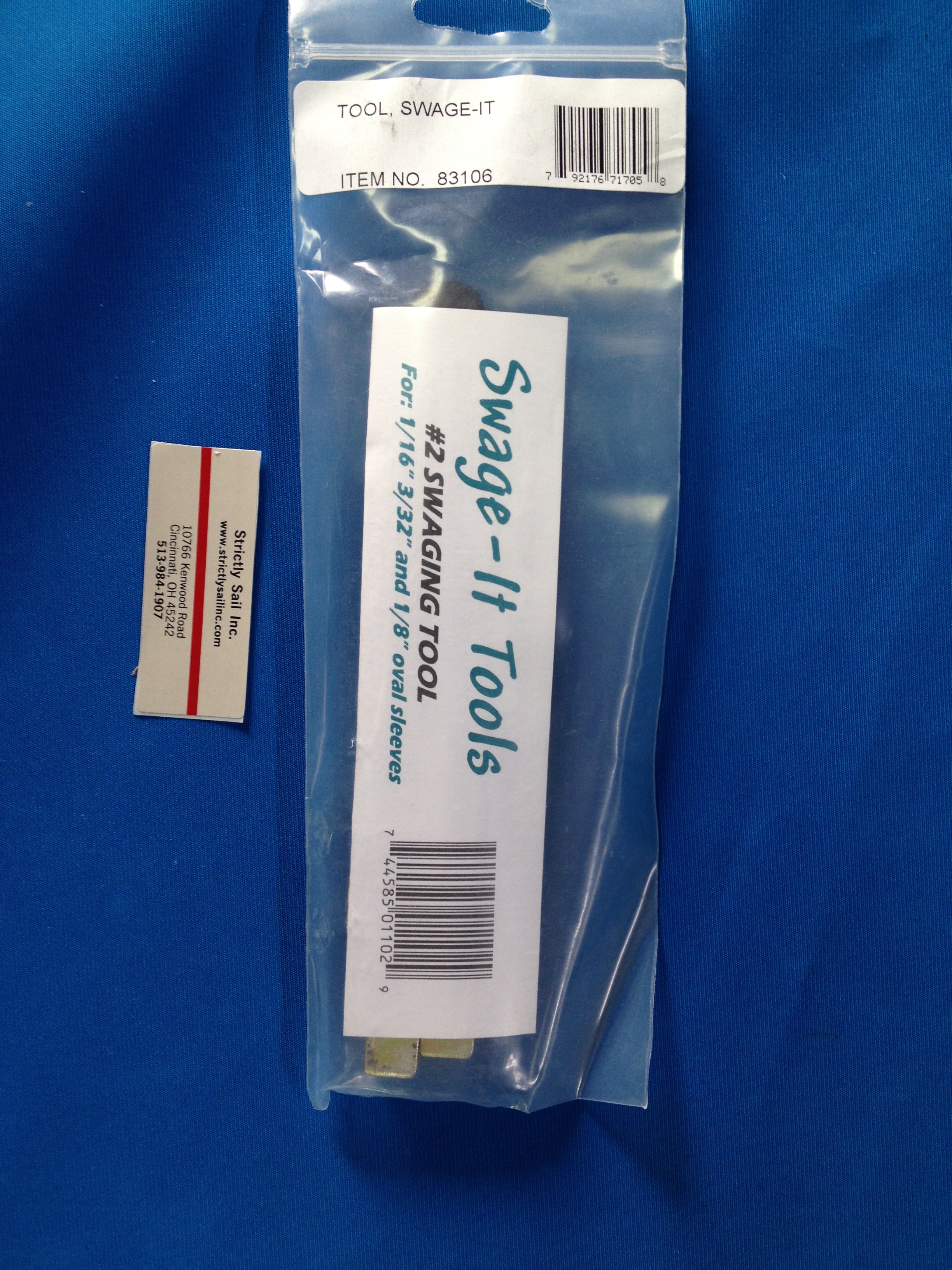 Swage it tool #2 for Nicro press