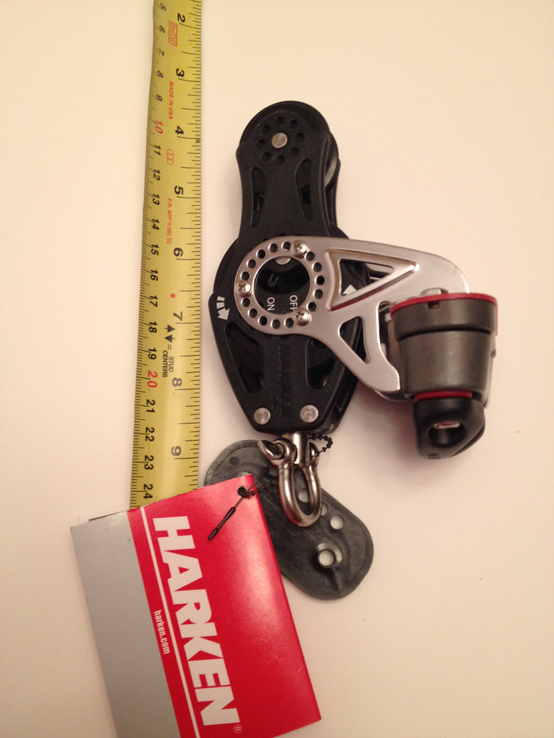 Harken Carbo Airblock Fiddle Rachet with Cam cleat 2675