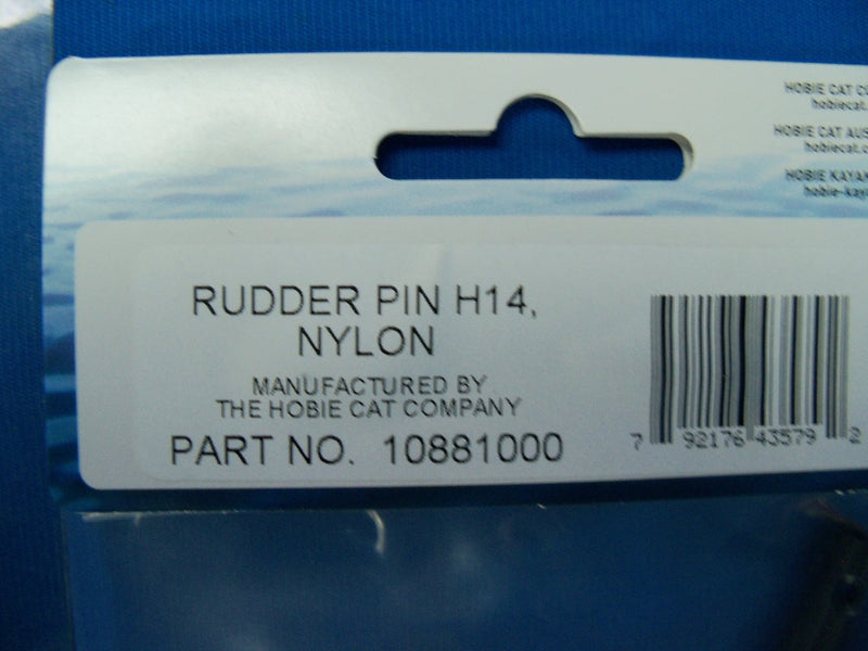 nylon rudder pin hobie 14