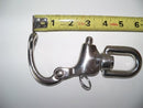 Large Stainless Steel Snap Shackle with closed loop bail